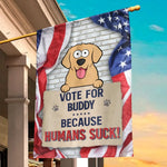 Funny Dog Election Gifts for Dog Lovers - Flag