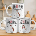 Custom Name Funny Dog Gifts for Pet Lovers - Personalized Mug