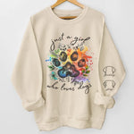 Custom Name Dog Lover Gifts for Women - Personalized Sweater