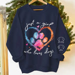 Custom Name Dog Lover Gifts for Women - Personalized Sweater
