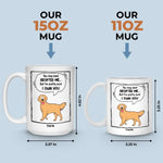 Custom Name Funny Dog Gifts for Pet Parents - Personalized Mug