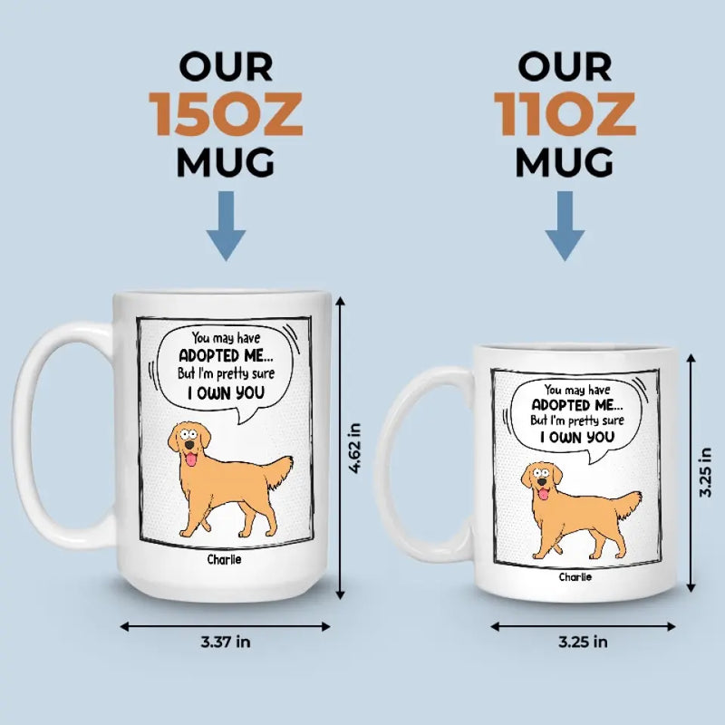 Custom Name Funny Dog Gifts for Pet Parents - Personalized Mug