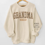 Custom Name Grandma Gifts for Grandmothers - Personalized Sweater