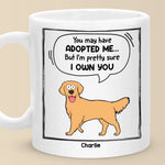 Custom Name Funny Dog Gifts for Pet Parents - Personalized Mug