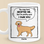 Custom Name Funny Dog Gifts for Pet Parents - Personalized Mug