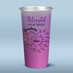 Custom Name Grandma Gifts - Personalized Aluminum Changing Color Cup