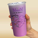 Custom Name Grandma Gifts - Personalized Aluminum Changing Color Cup