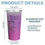 Custom Name Grandma Gifts - Personalized Aluminum Changing Color Cup