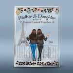 Custom Name Mother and Daughters Gifts - Personalized Shaped Acrylic Plaque