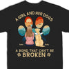 A Bond That Can't Be Broken - Dog Personalized Custom Back Printed Unisex T-shirt, Hoodie, Sweatshirt - Gift For Pet Owners, Pet Lovers