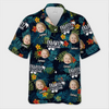 Custom Photo We Know Summer Is The Height Of Being Alive - Family Personalized Custom Unisex Tropical Hawaiian Aloha Shirt - Summer Vacation Gift, Gift For Family Members