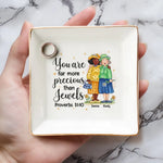 Custom Name Proverbs 31:10 Gifts for Women - Personalized Jewelry Dish