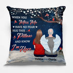 Custom Name Memorial Angel Remembrance - Personalized Pillow