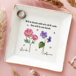 Custom Name Best Friend Gifts - Personalized Jewelry Dish