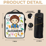 Custom Name Animal Alphabet Gifts for Kids - Personalized Lunch Bag