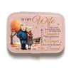 I Just Want To Be Your Last - Couple Personalized Custom Jewelry Case - Gift For Husband Wife, Anniversary