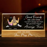 Custom Name Best Friend Gifts - Personalized Acrylic Letters Night Light