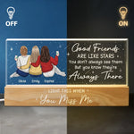 Custom Name Best Friend Gifts - Personalized Acrylic Letters Night Light