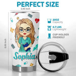 Custom Name Nurse Gifts for Women - Personalized Tumbler