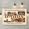 Custom Photo I Love The Ways You Love Me - Family Personalized Custom Horizontal Canvas - Father's Day, Gift For Dad
