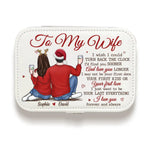 Custom Name Romantic Gifts for Wife - Personalized Jewelry Case
