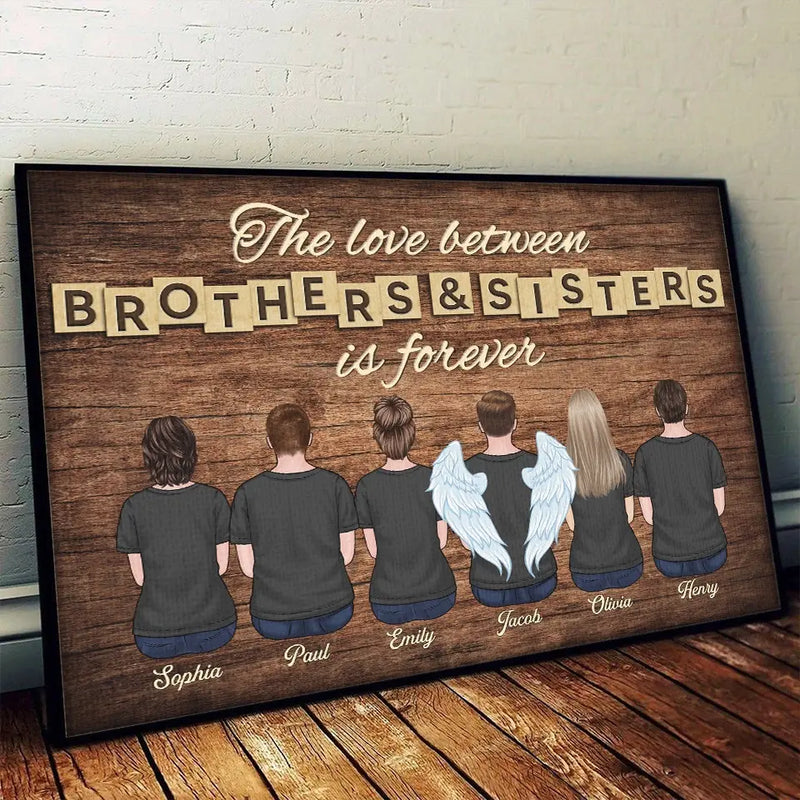 The Greatest Gift Our Parents Ever Gave Us Was Each Other - Family Personalized Custom Horizontal Poster - Gift For Family Members, Siblings, Brothers, Sisters