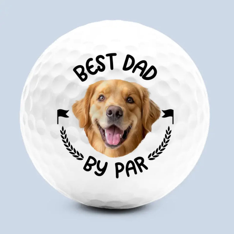Custom Photo Best Dad Gifts - Personalized Golf Ball
