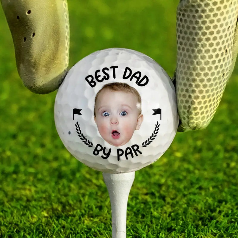 Custom Photo Best Dad Gifts - Personalized Golf Ball