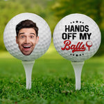 Custom Photo Funny Golf Gifts for Men - Personalized Golf Ball
