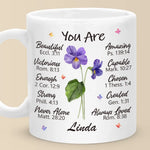 Custom Name Christian Bible Verse Gifts - Personalized Mug