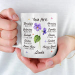 Custom Name Christian Bible Verse Gifts - Personalized Mug