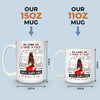 Two Hearts, One Forever Bond - Couple Personalized Custom Mug - Gift For Husband Wife, Anniversary