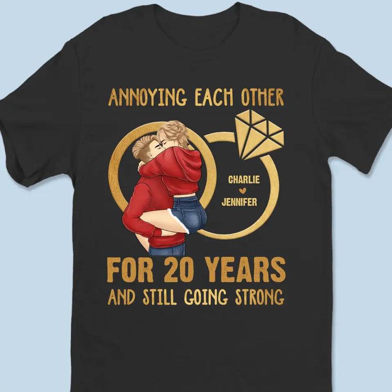 Custom Name Funny Anniversary Gifts for Couples - Personalized Apparel