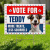 Custom Photo Vote For Furry Friend - Dog & Cat Personalized Custom Yard Sign - Gift For Pet Owners, Pet Lovers