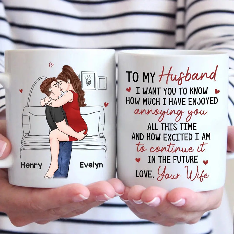 Custom Name Funny Husband Gifts - Personalized Mugs