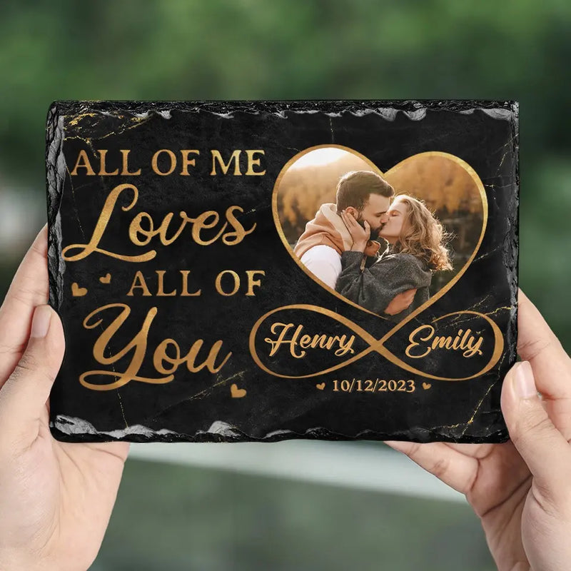 Custom Photo Couple Gifts - Personalized Stone With Stand