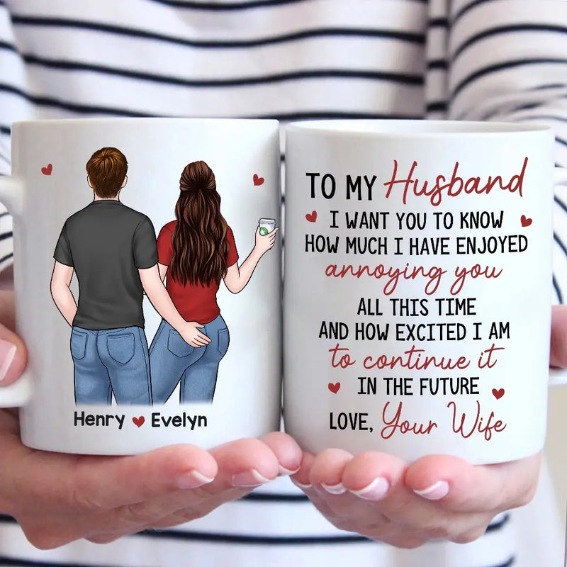 Custom Name Funny Husband Gifts - Personalized Mug