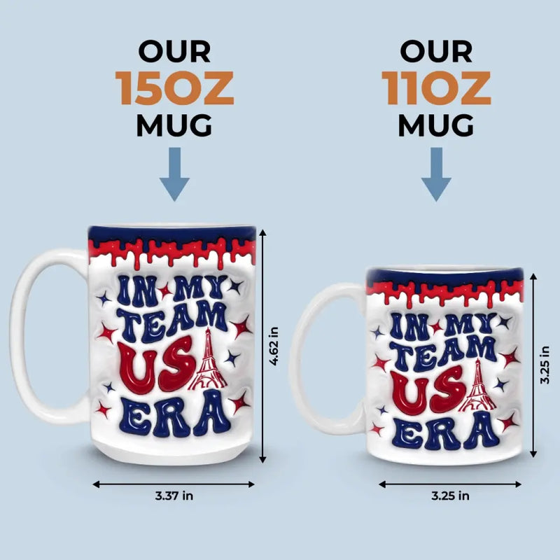 Team USA Era Patriotic Gifts for Sports Fans - Mugs