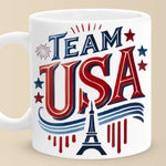 Team USA Patriotic Paris-Themed Gifts for Sports Fans - Mugs