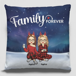 Custom Name Christmas Sibling Gifts - Personalized Pillow