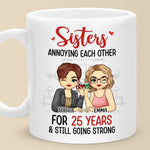 Custom Name Sister Gifts for Women - Personalized Mugs
