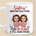 Custom Name Sister Milestone Gifts - Personalized Mugs