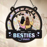 Custom Name Best Friend Gifts - Personalized Window Hanging Suncatcher