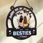 Custom Name Best Friend Gifts - Personalized Window Hanging Suncatcher