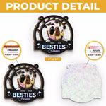Custom Name Best Friend Gifts - Personalized Window Hanging Suncatcher