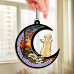 Custom Name Memorial Dog Gifts - Personalized Window Hanging Suncatcher
