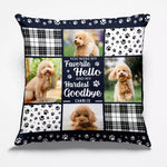Custom Pet Photo Memorial Gifts for Dog Lovers - Personalized Pillow