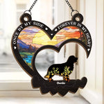 Custom Pet Memorial Gifts for Dog Lovers - Personalized Suncatcher Ornament