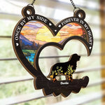 Custom Pet Memorial Gifts for Dog Lovers - Personalized Suncatcher Ornament