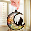 My Thoughts Are With You - Memorial Personalized Window Hanging Suncatcher - Sympathy Gift For Pet Owners, Pet Lovers